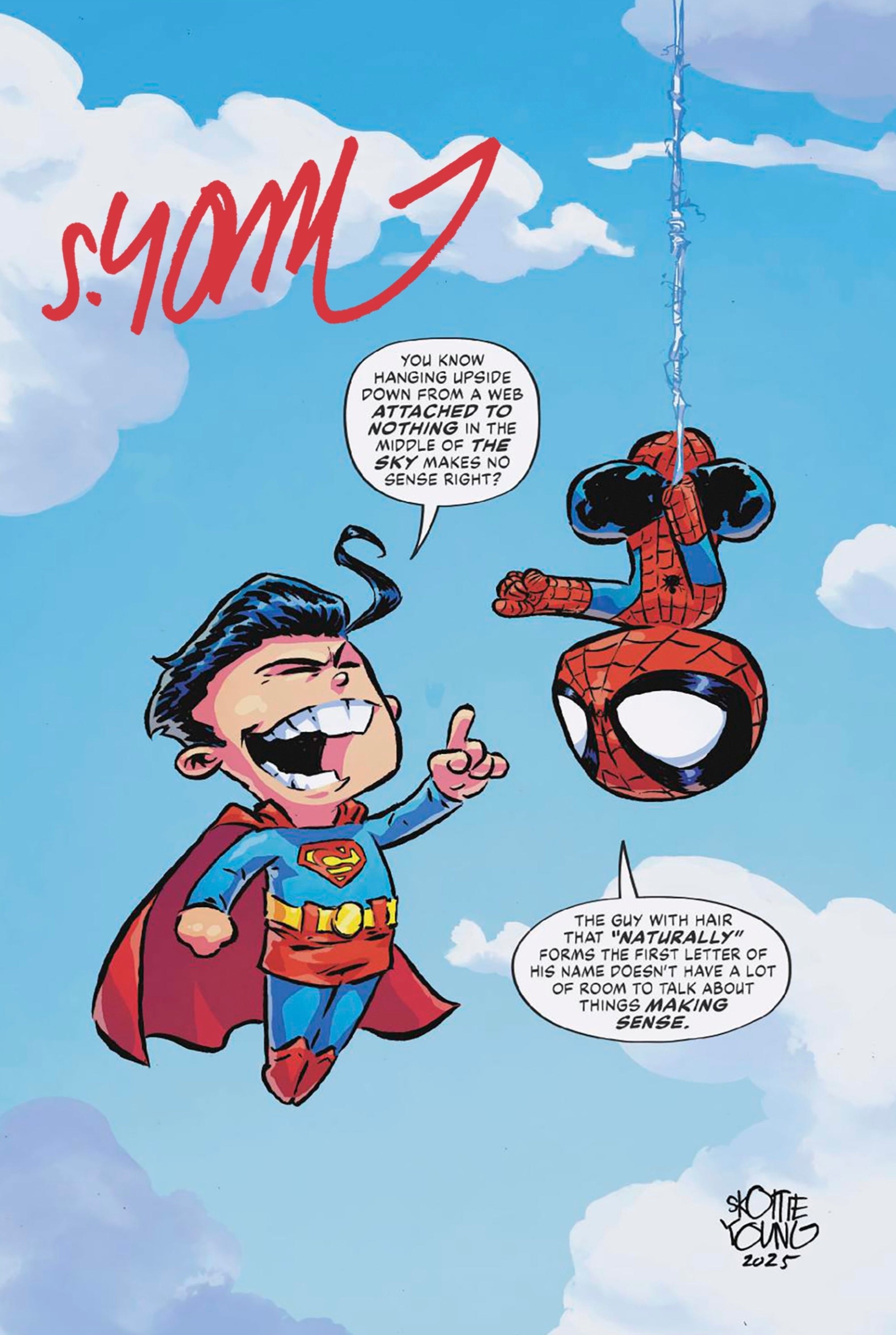 Spider-man skottie young アメコミリーフコミックセット Spider-man / Superman #1 – Stupid Fresh Mess