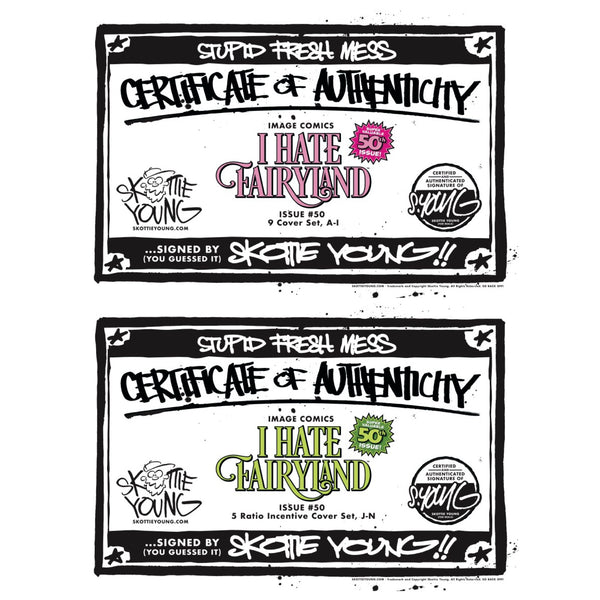 I Hate Fairyland #50 Signed Sets!