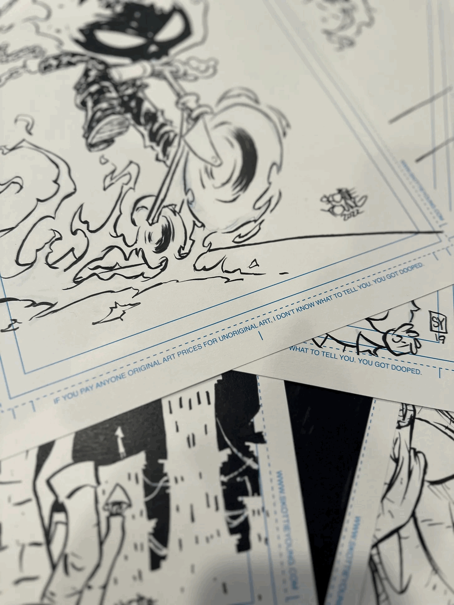 UnORIGINAL ART! Spider-verse – Stupid Fresh Mess